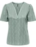 Only ONLDIA S/S V-NECK PLEAT TOP CS JRS 15333479