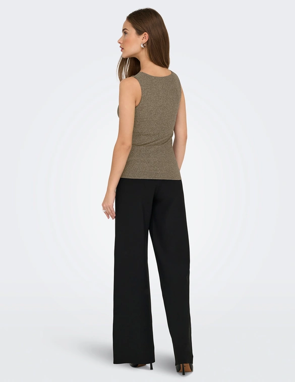 Only ONLEA GLITTER S/L 2-WAYS TOP JRS NO 15356494