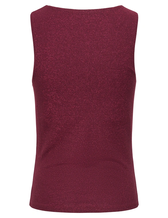 Only ONLEA GLITTER S/L 2-WAYS TOP JRS NO 15356494