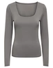 Only ONLEA L/S 2-WAY DEEP NECK TOP JRS N 15302647