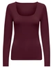 Only ONLEA L/S 2-WAY DEEP NECK TOP JRS N 15302647