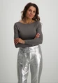 Only ONLEA L/S 2-WAY DEEP NECK TOP JRS N 15302647
