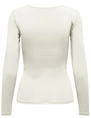 Only ONLEA L/S 2-WAY DEEP NECK TOP JRS N 15302647