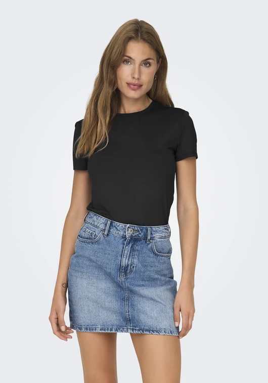 Only ONLEA S/S TOP O NECK CS JRS 15331595