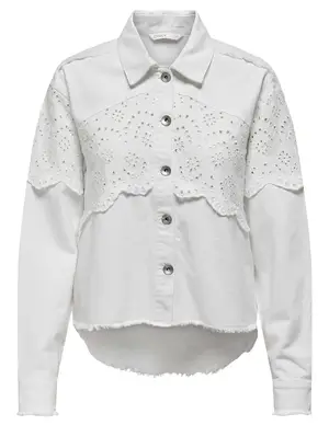 Only ONLELENA LIFE CROCHET JACKET OTW 15232378