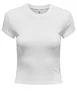 Only ONLELINA S/S O-NECK SHORT TOP JRS N 15320229