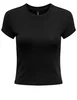 Only ONLELINA S/S O-NECK SHORT TOP JRS N 15320229