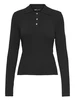 Only ONLELISA L/S RIB POLO RP KNT 15355354