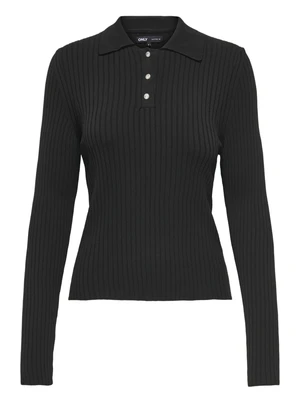 Only ONLELISA L/S RIB POLO RP KNT 15355354