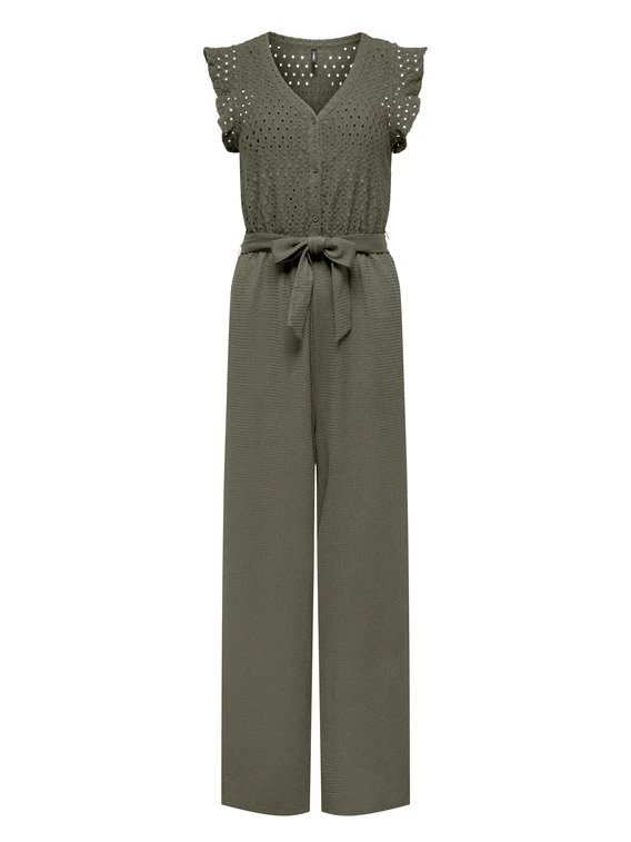 Only ONLELISA S/L V-NECK JUMPSUIT JRS 15320004