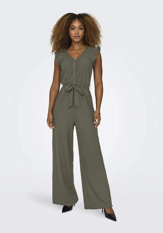 Only ONLELISA S/L V-NECK JUMPSUIT JRS 15320004
