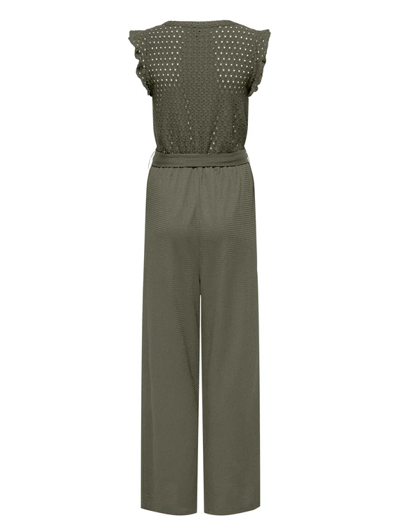 Only ONLELISA S/L V-NECK JUMPSUIT JRS 15320004