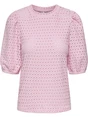 Only ONLELISA S/S O-NECK TOP BOX JRS 15346853