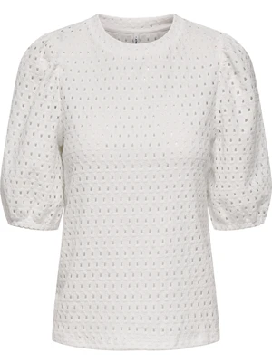 Only ONLELISA S/S O-NECK TOP BOX JRS 15346853