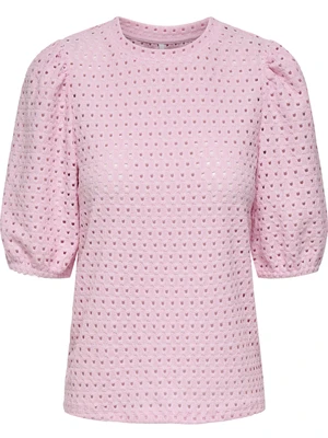 Only ONLELISA S/S O-NECK TOP BOX JRS 15346853