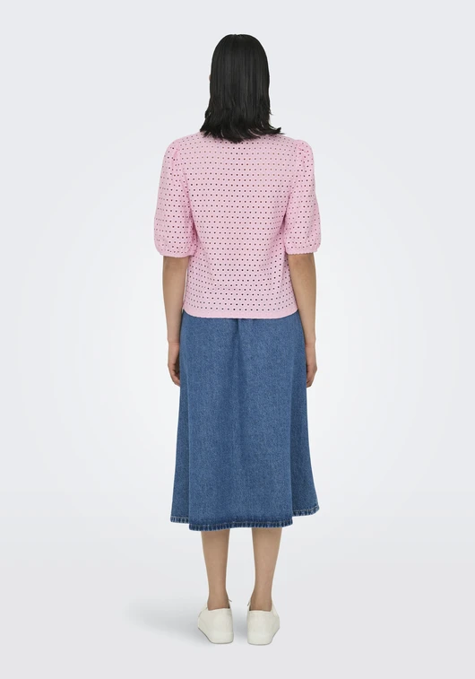 Only ONLELISA S/S O-NECK TOP BOX JRS 15346853