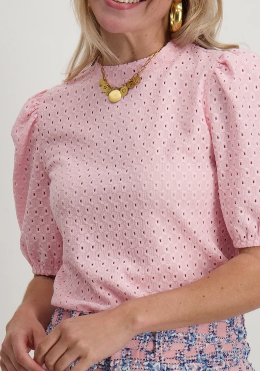 Only ONLELISA S/S O-NECK TOP BOX JRS 15346853