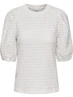Only ONLELISA S/S O-NECK TOP BOX JRS 15346853