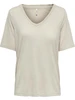 Only ONLELISE S/S V-NECK TOP JRS 15257390