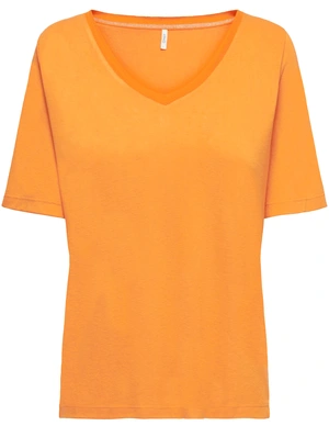 Only ONLELISE S/S V-NECK TOP JRS 15257390