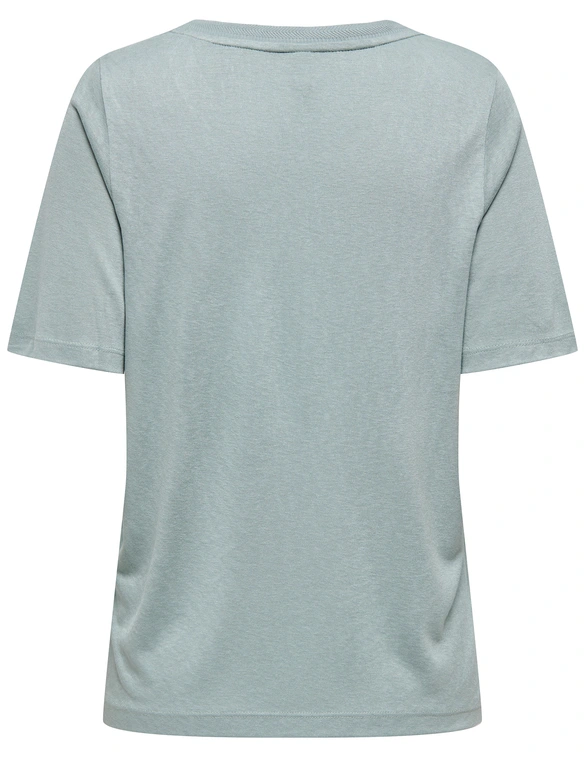 Only ONLELISE S/S V-NECK TOP JRS 15257390