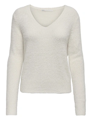 Only ONLELLA PIUMO LS V-NECK CC KNT 15259562