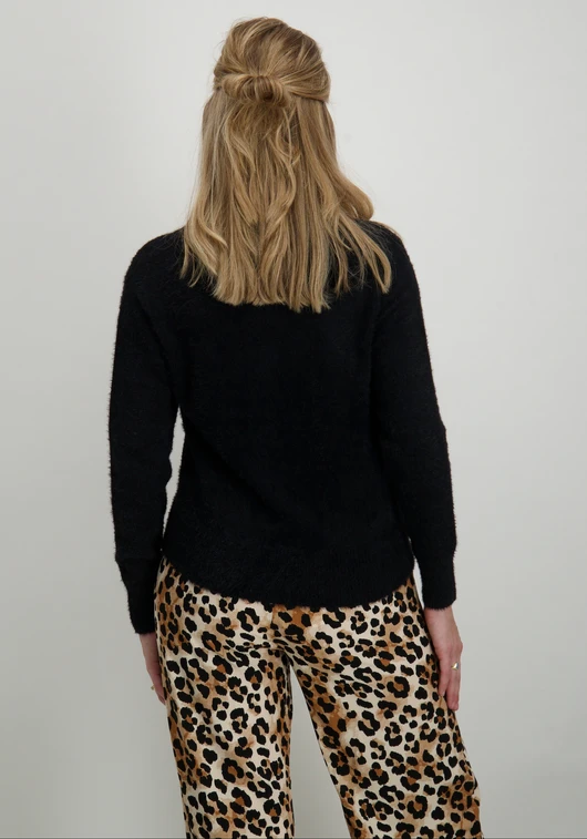 Only ONLELLA PIUMO LS V-NECK KNT NCA 15259562