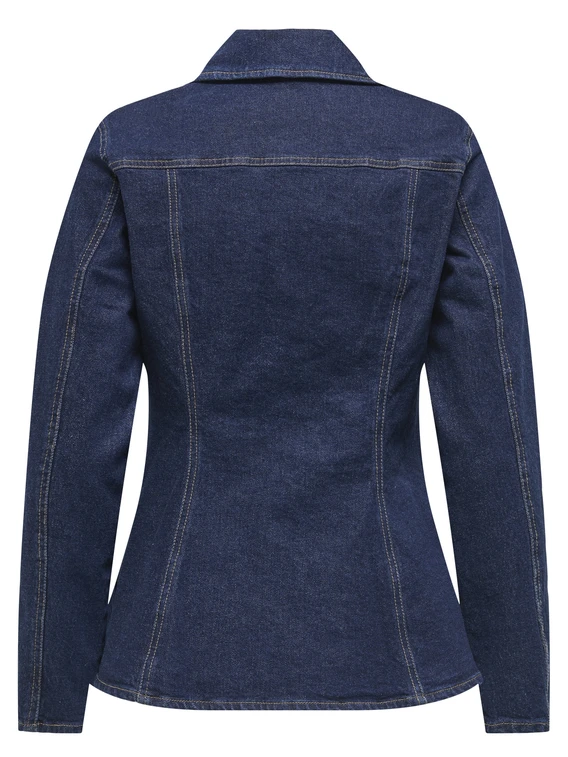 Only ONLELLE L/S FITTED DNM JACKET GUA 15355061