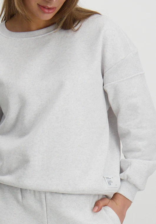 Only ONLELLIOT L/S O-NECK ZIP SWT 15337144