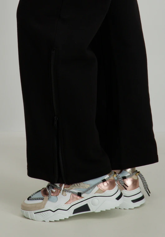 Only ONLELLIOT WIDE ZIP PANT SWT 15337406