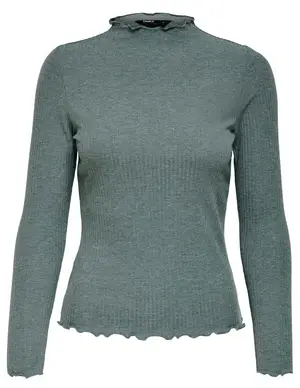 Only ONLEMMA L/S HIGH NECK TOP NOOS JRS 15180040