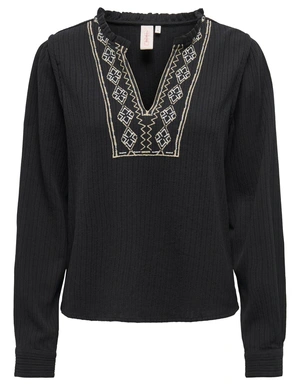 Only ONLEMMA LS DETAIL V-NECK TOP WVN CS 15334116