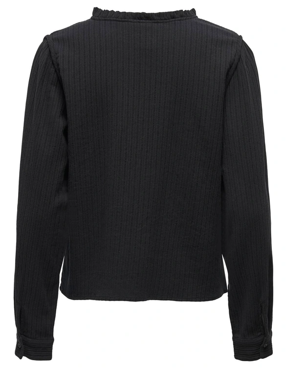 Only ONLEMMA LS DETAIL V-NECK TOP WVN CS 15334116