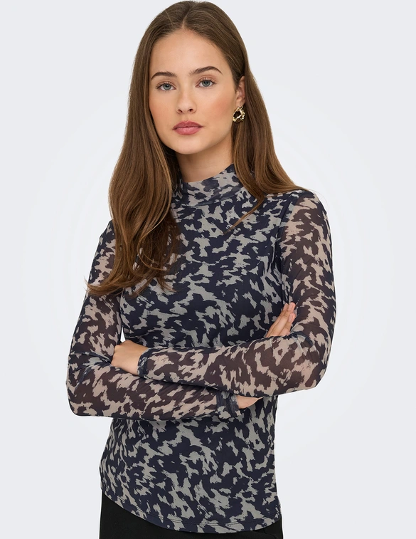 Only ONLERICA L/S HIGH NECK TOP JRS 15141298