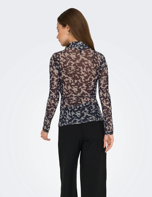 Only ONLERICA L/S HIGH NECK TOP JRS 15141298