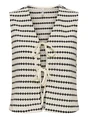 Only ONLEVA S/L SHORT STRIPE VEST CS JRS 15348624