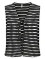 Only ONLEVA S/L SHORT STRIPE VEST CS JRS 15348624