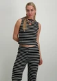 Only ONLEVA S/L SHORT STRIPE VEST CS JRS 15348624