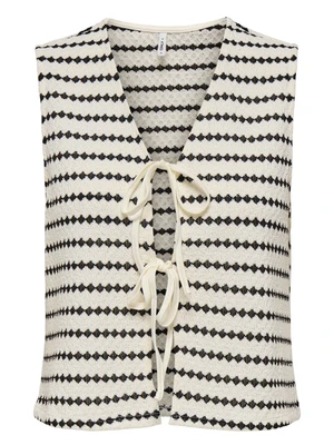 Only ONLEVA S/L SHORT STRIPE VEST CS JRS 15348624