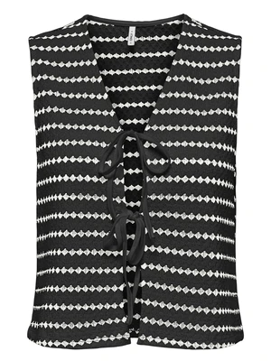 Only ONLEVA S/L SHORT STRIPE VEST CS JRS 15348624