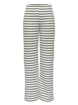 Only ONLEVA STRIPE WIDE LEG PANT CS JRS 15348629