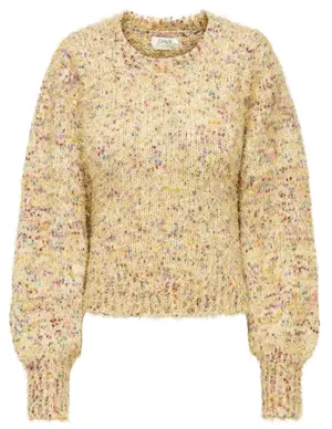 Only ONLFANTASTICO LS GLITTER O-NECK CS 15313156