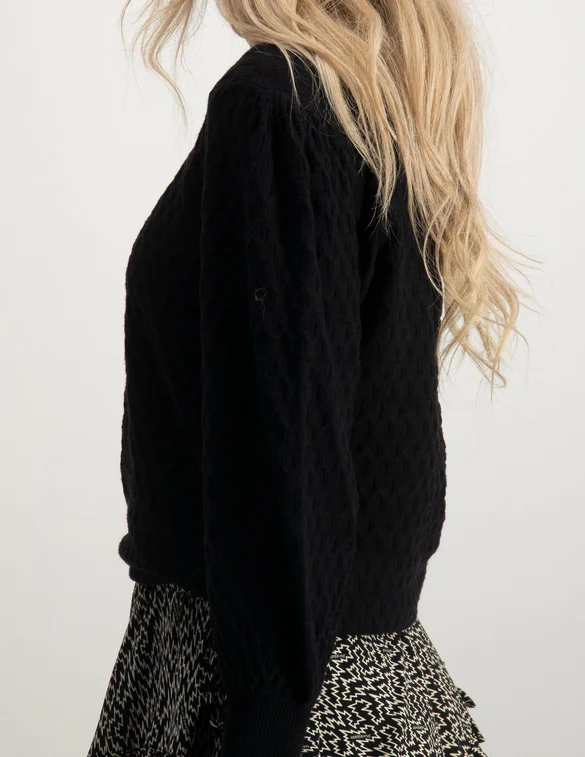 Only ONLFAYE L/S PUFFSLEEVE PULLOVER CC 15264797