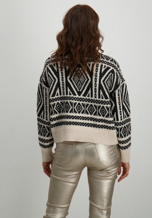 Only ONLFELICIA LS ZIP PULLOVER KNT 15329930