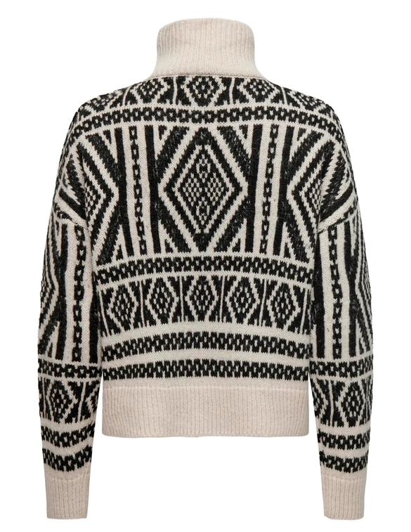 Only ONLFELICIA LS ZIP PULLOVER KNT 15329930
