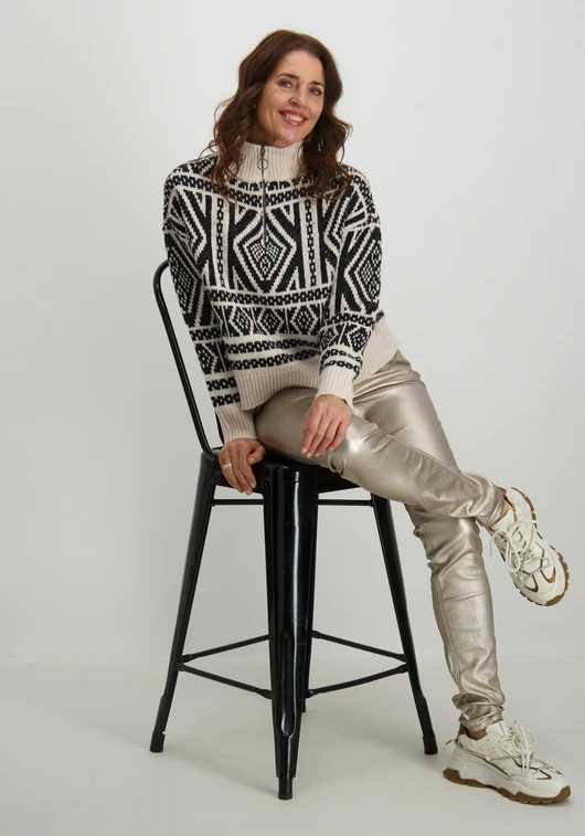 Only ONLFELICIA LS ZIP PULLOVER KNT 15329930
