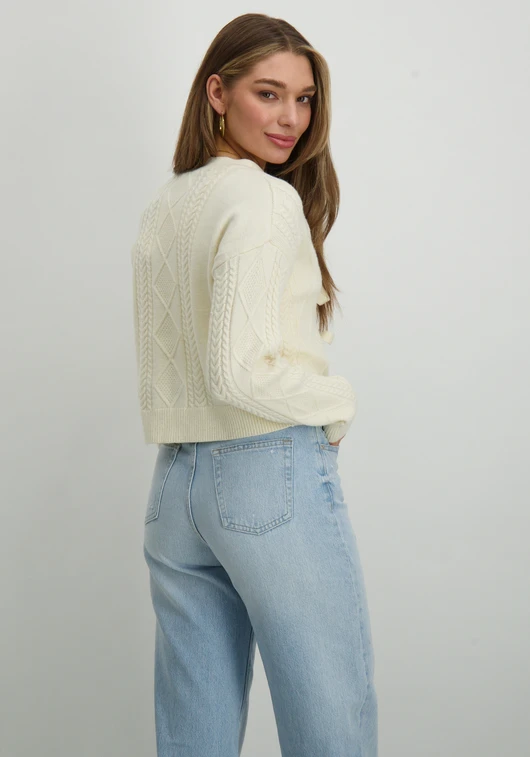 Only ONLFIA LS STRING CARDIGAN KNT NCA 15322412