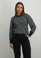 Only ONLFIE LS O-NECK GLITTER KNT 15332139