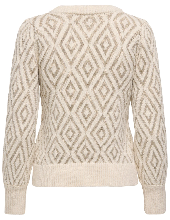 Only ONLFIE LS O-NECK GLITTER KNT 15332139
