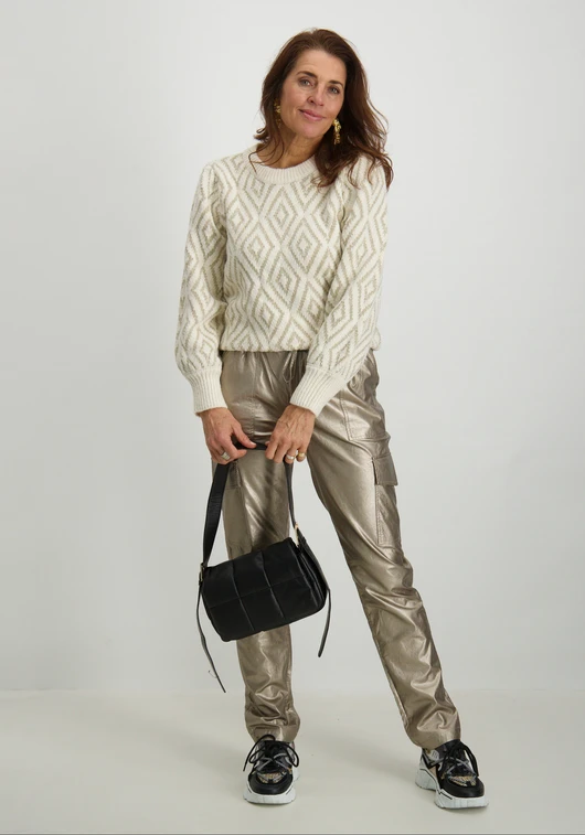 Only ONLFIE LS O-NECK GLITTER KNT 15332139